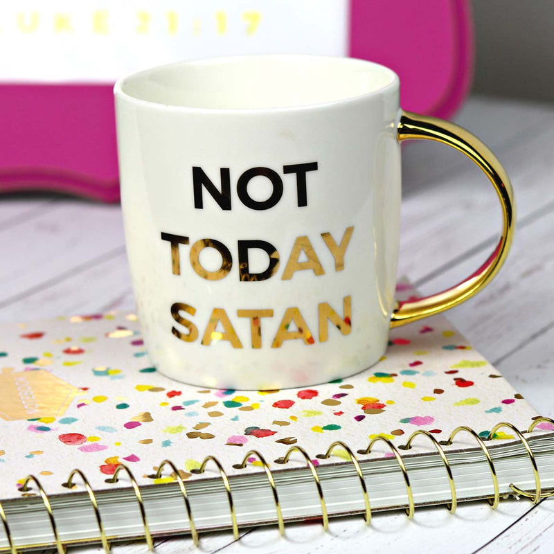 Not Today Satan Coffee Mug
