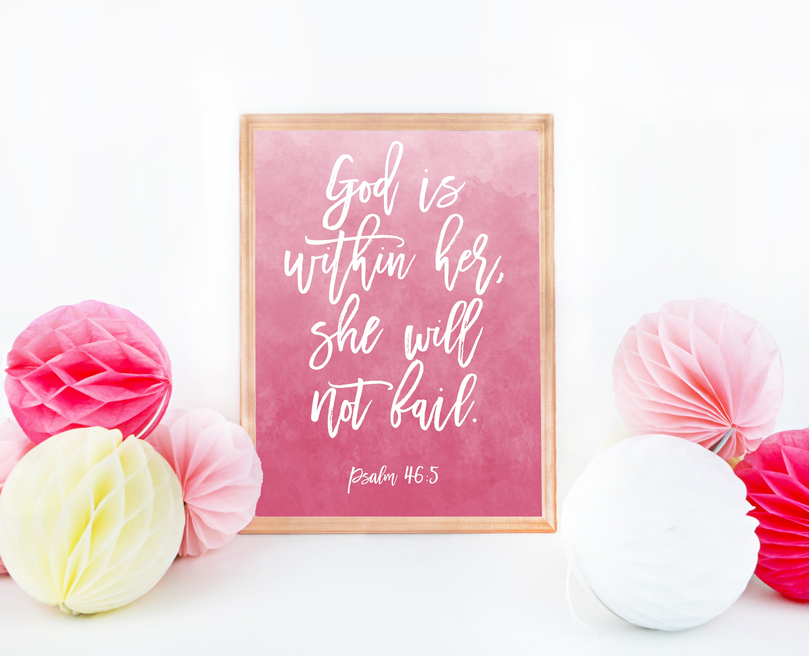 Free Scripture Printable Wall Art Doses of Grace
