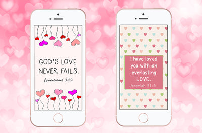 Free Scripture Phone Wallpapers | Valentine's Day Edition