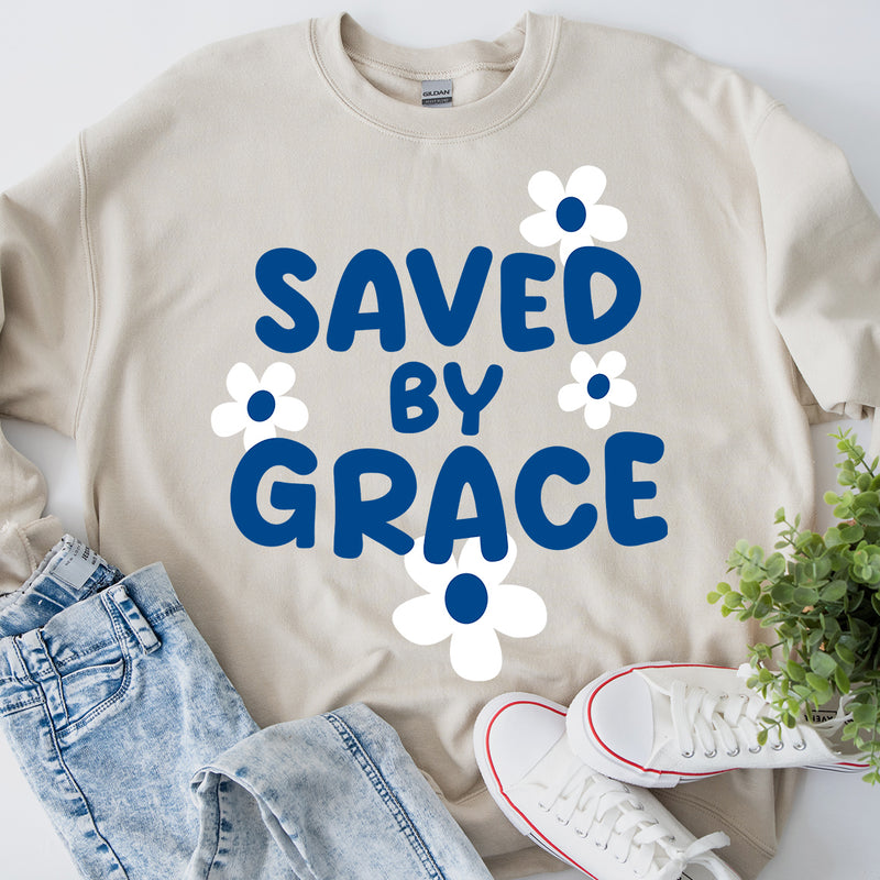 Saved By Grace- Ephesians Sweatshirt