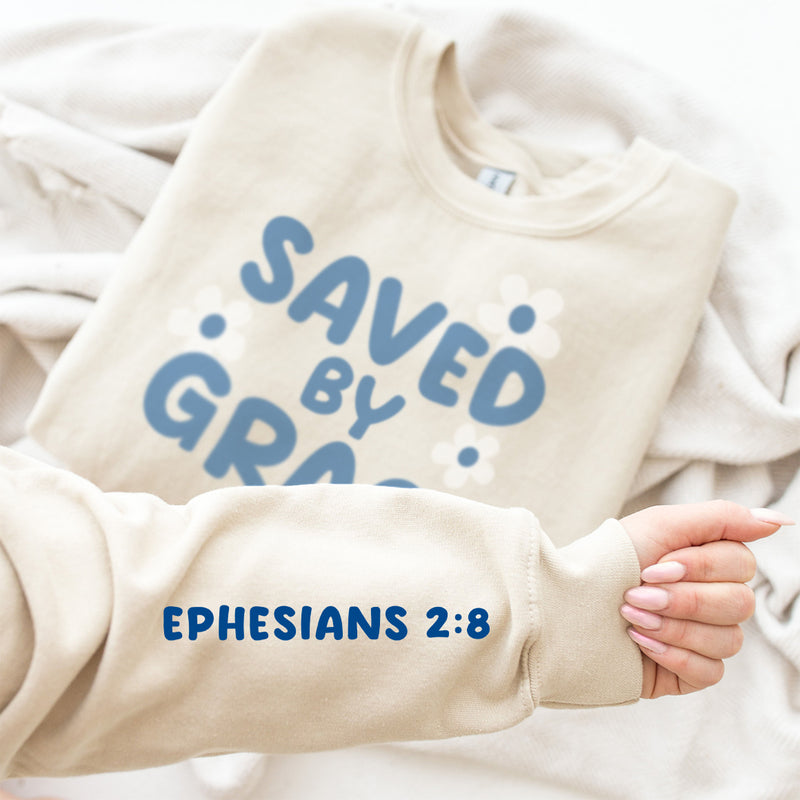 Saved By Grace- Ephesians Sweatshirt