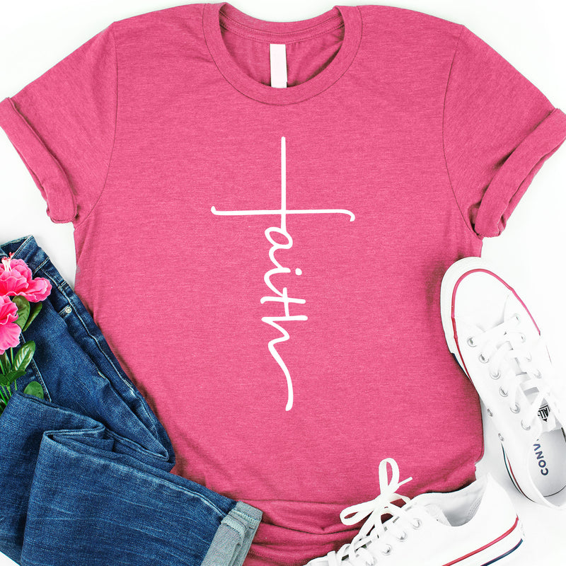 Faith Cross Tee | Tee of the Month