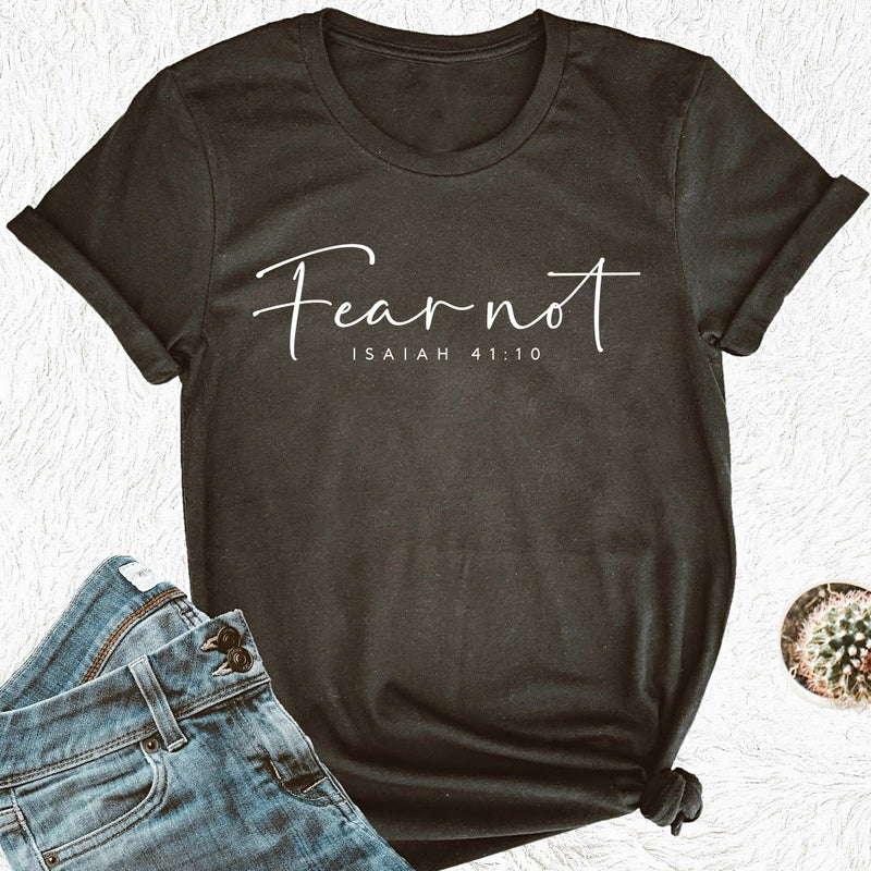 Fear Not Tee - Black