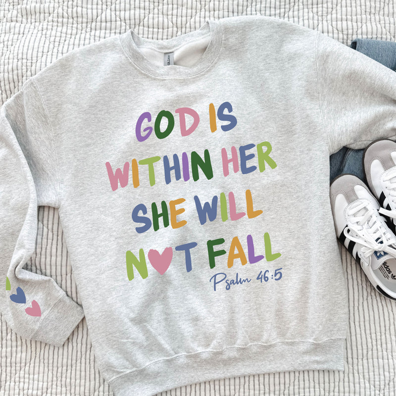 God Is Within Her Sweatshirt
