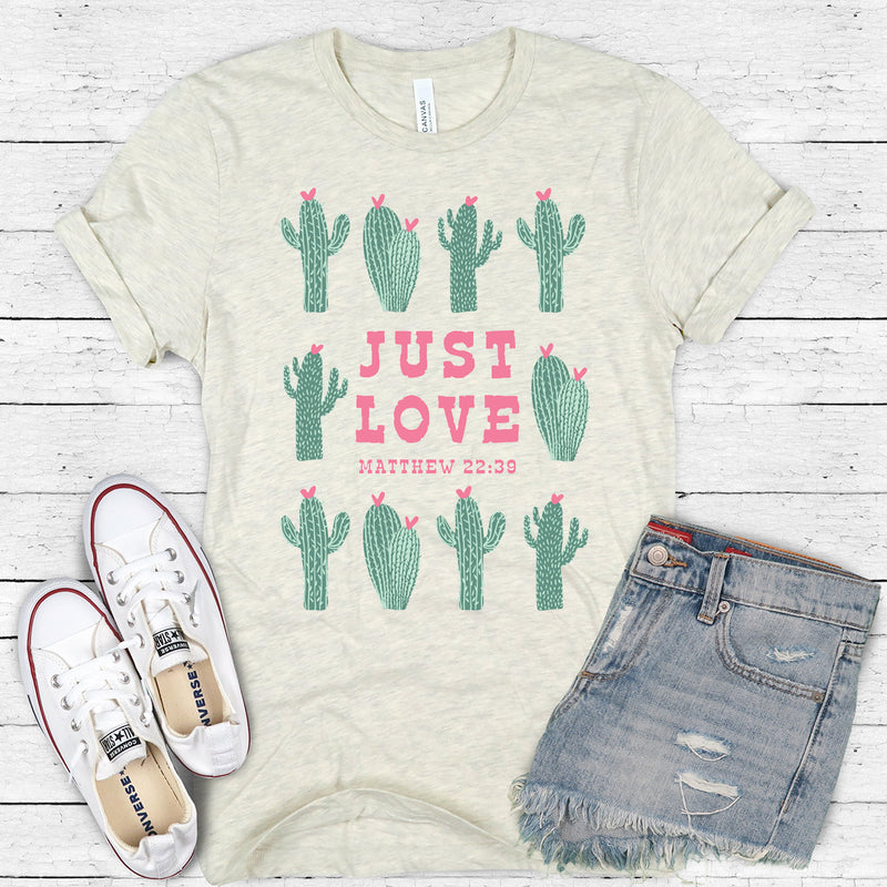 Just Love Tee - SMALL (SALE)
