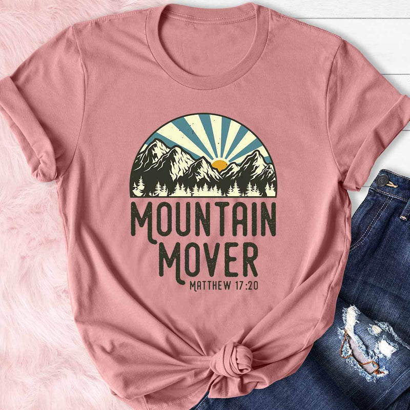 Mountain Mover Tee - Mauve - Small (SALE)