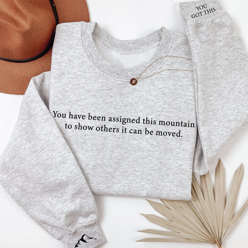 You Can Move Mountains Hoodie