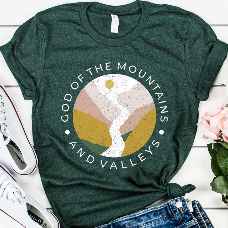 God of the Mountains & Valleys Tee