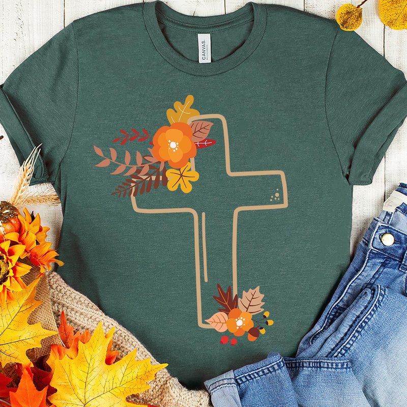 Autumn Cross Tee