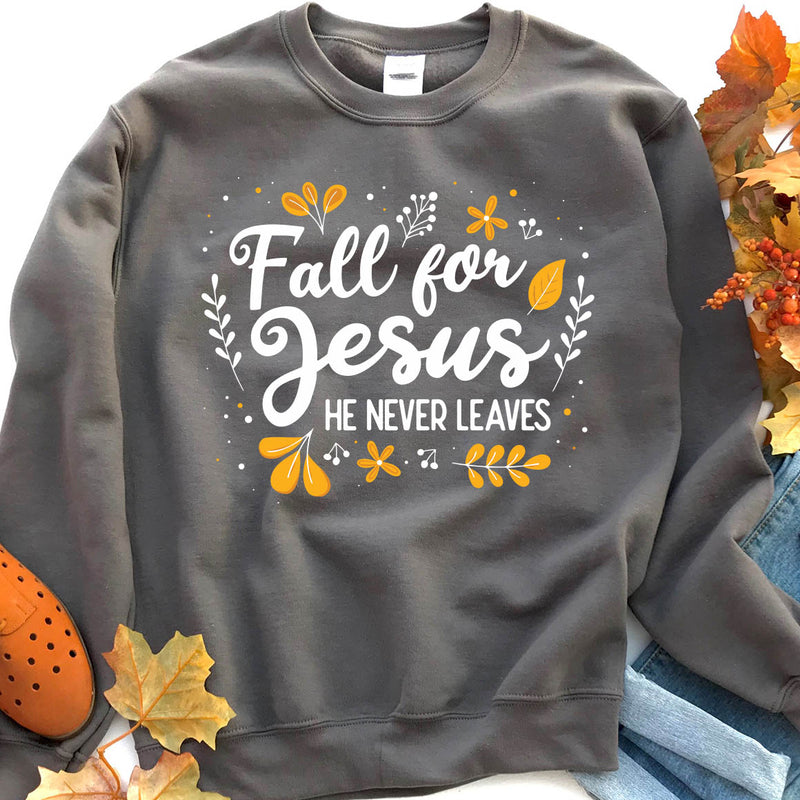 Fall for Jesus Sweatshirt