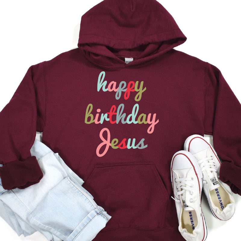 Happy Birthday Jesus Hoodie
