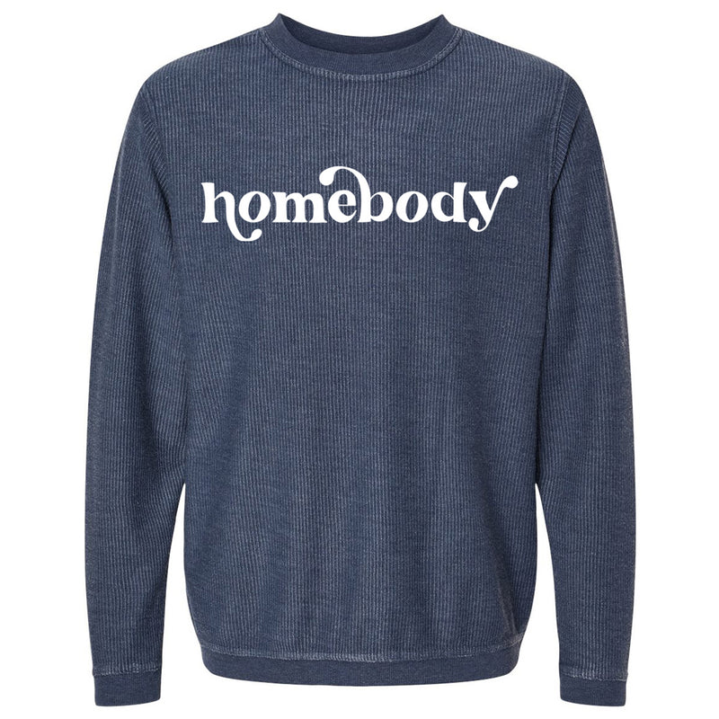 Homebody Corded Crewneck Pullover