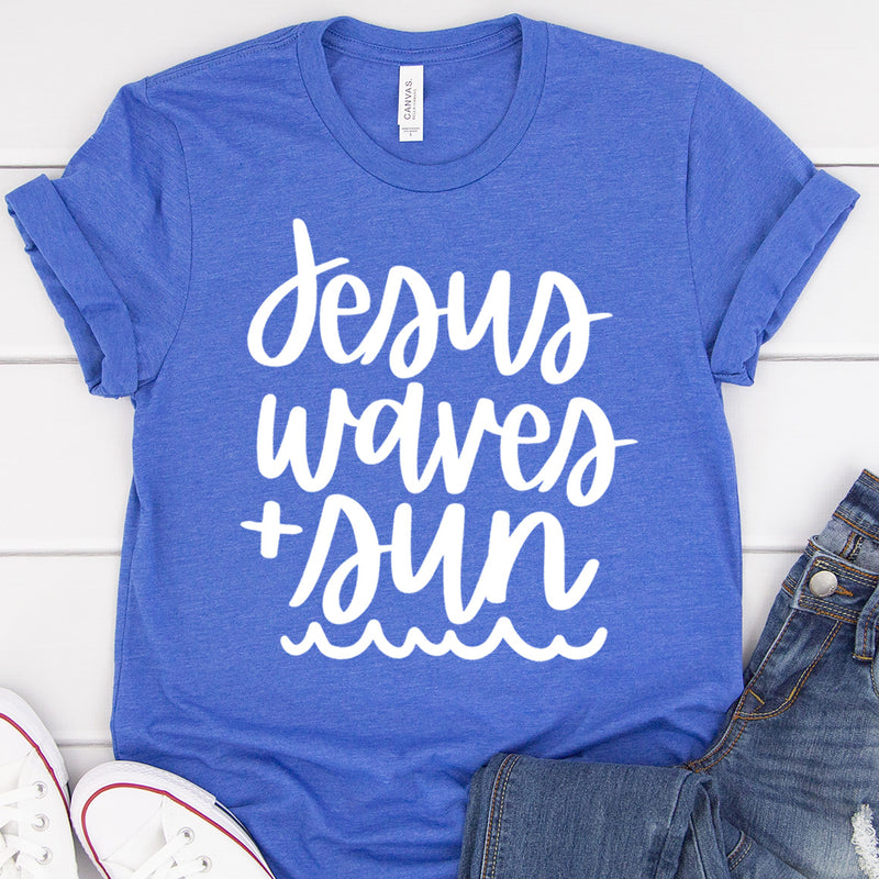 Jesus, Waves & Sun Tee