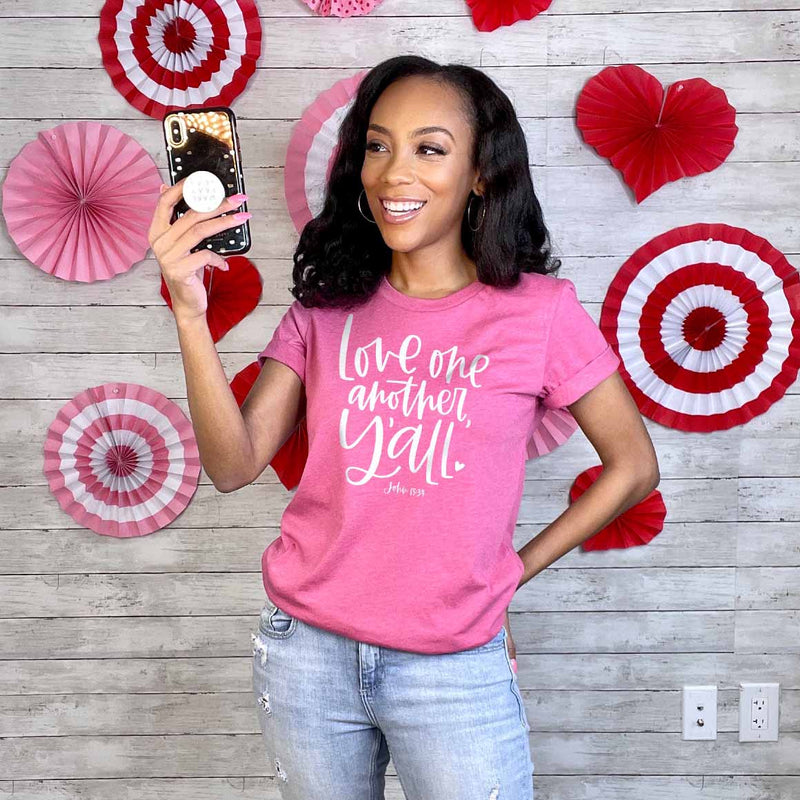 Love One Another Yall - John 13:34 Tee