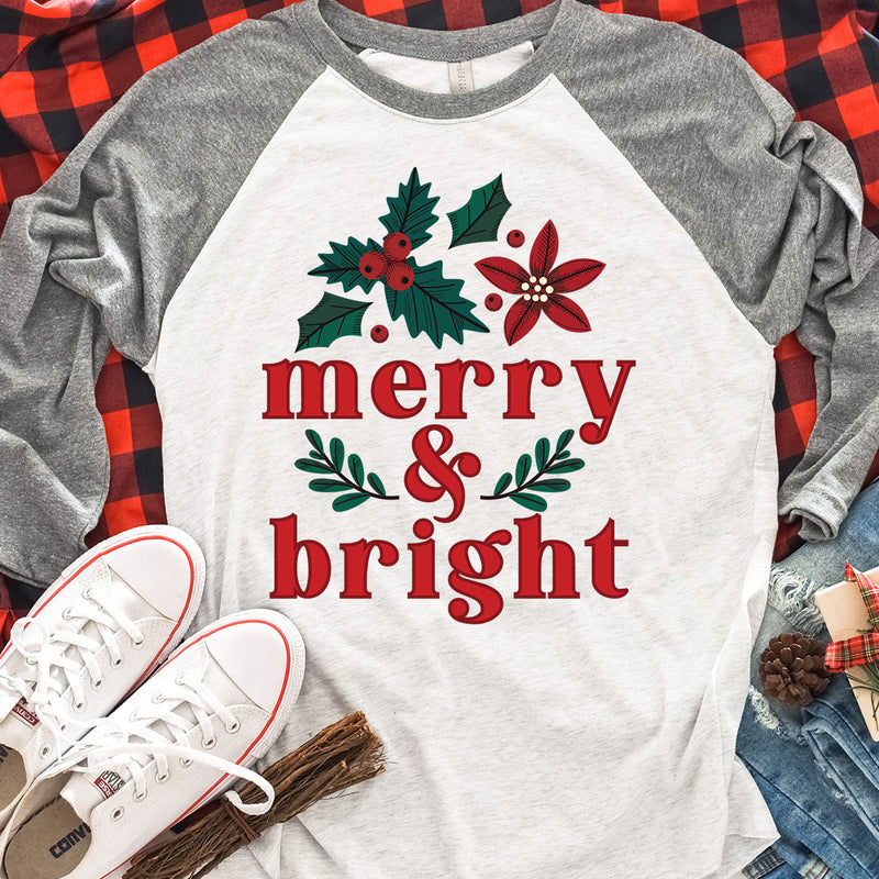 Merry & Bright Raglan