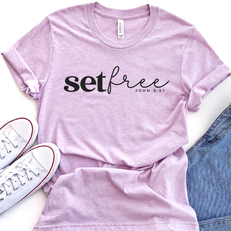 Set Free - John 8:31 Tee