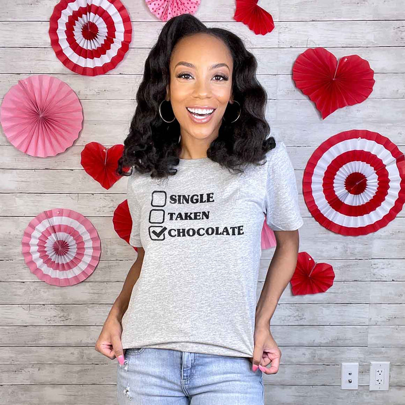 Single Taken Chocolate Tee
