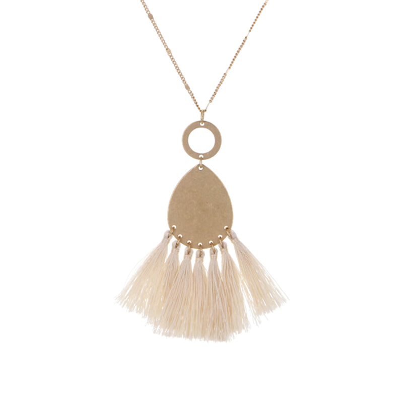 Long Tassel Necklace