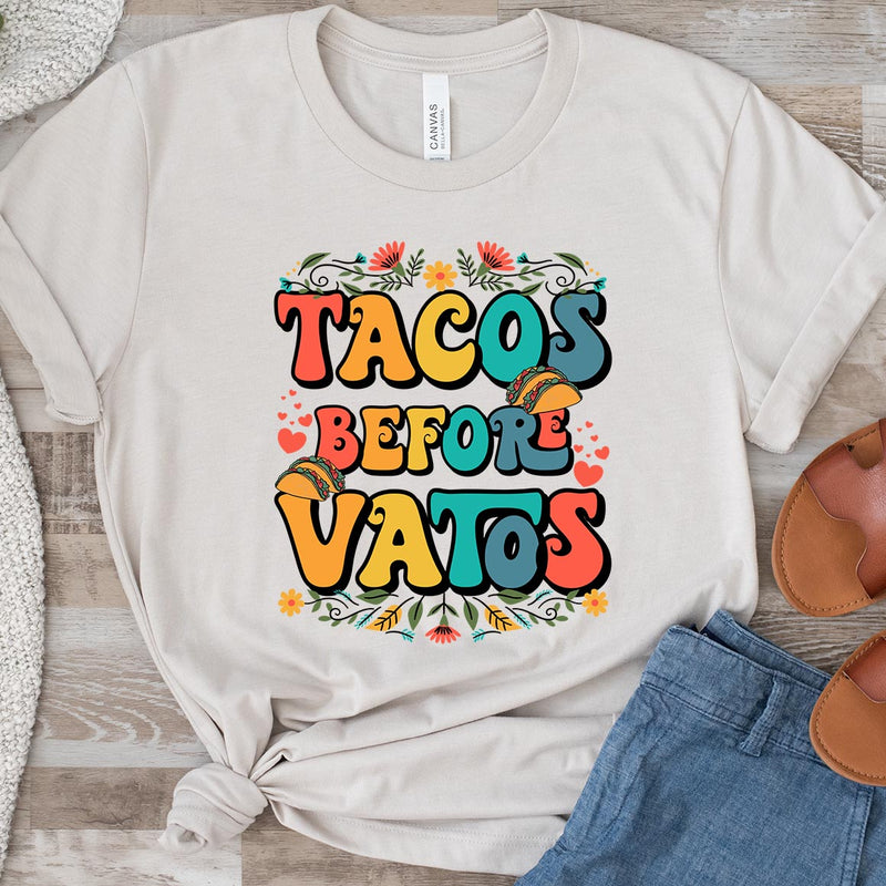 Tacos Before Vatos Tee