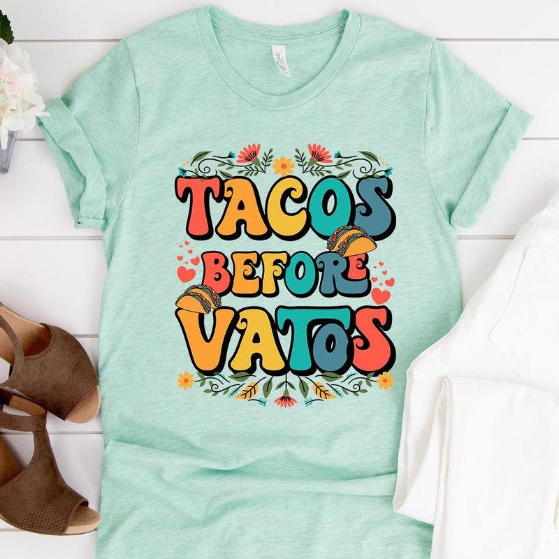 Tacos Before Vatos Tee