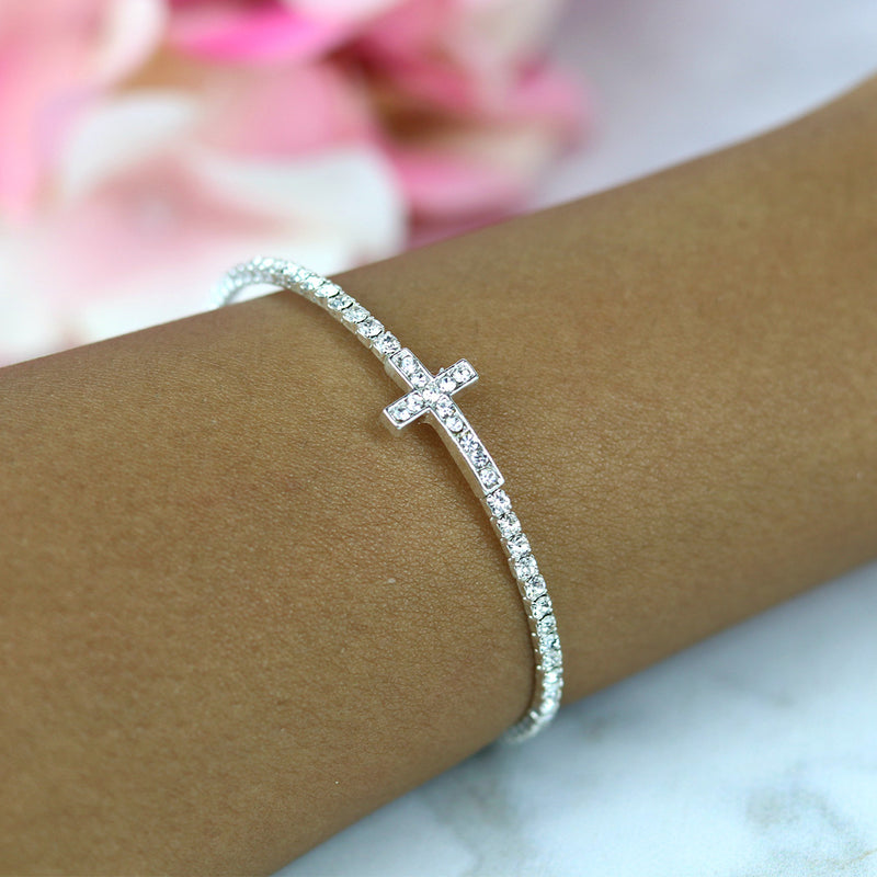 Twinkle Cross Bracelet