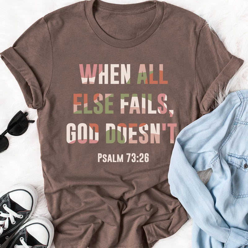 When All Else Fails, God Doesn&